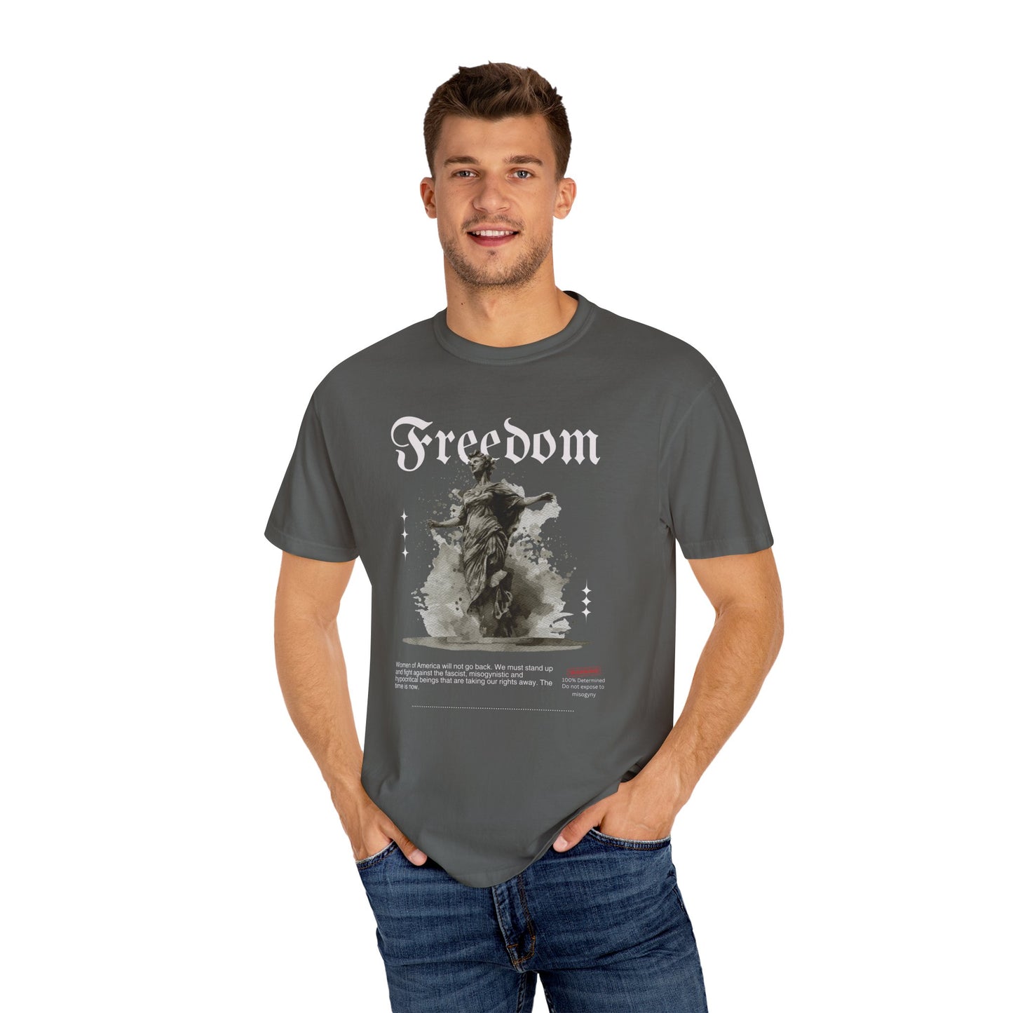 Freedom for Women's Rights Cotton Graphic T-Shirt