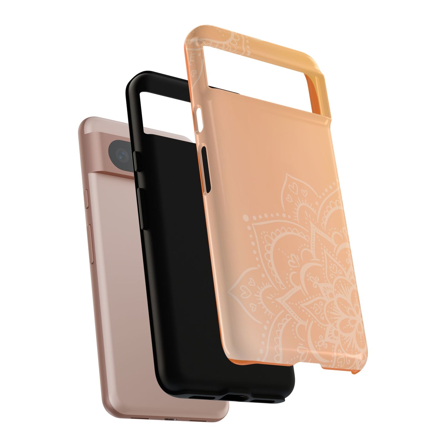 Mandala Peach Tough Cases