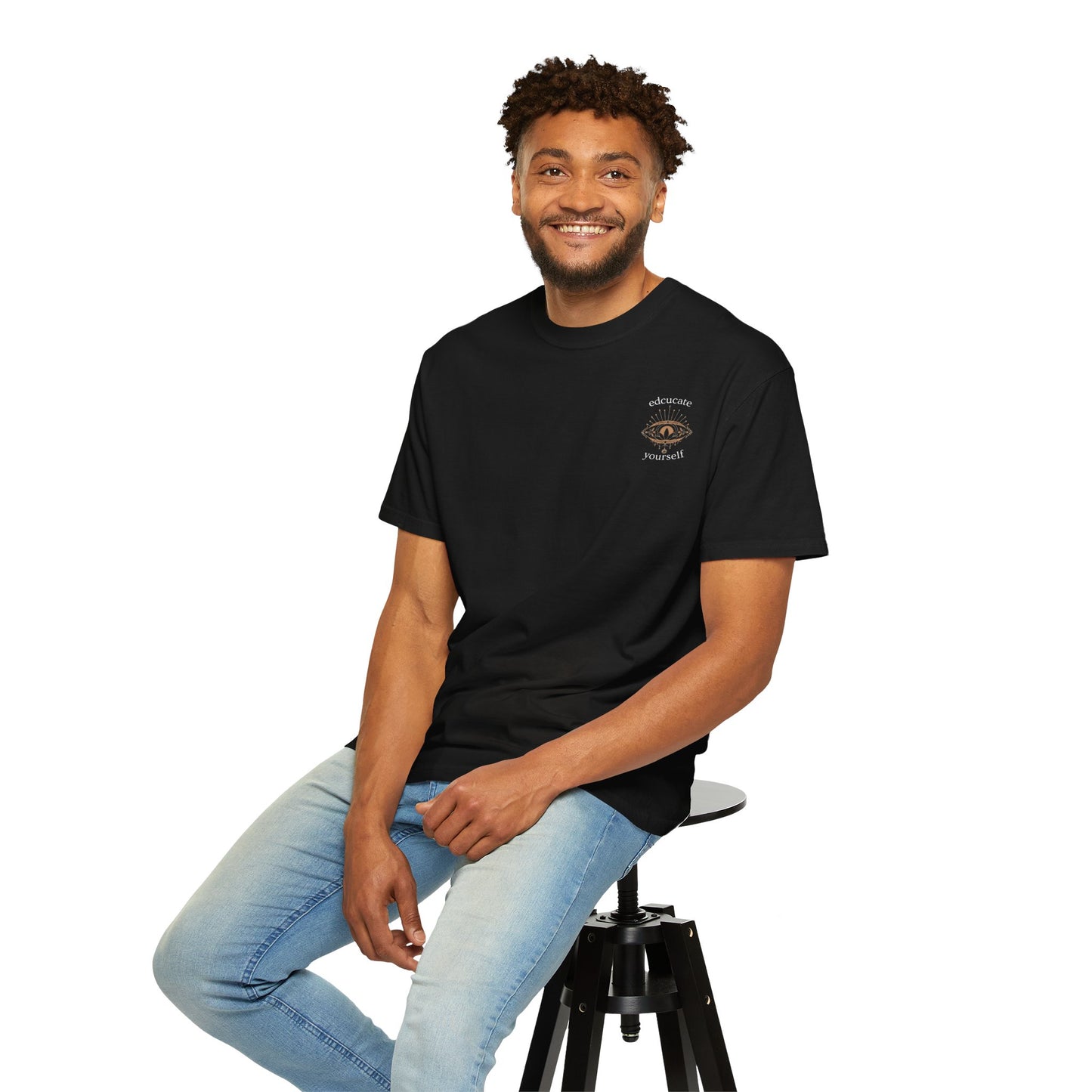 Educate Yourself on Blissful Ignorance Cotton T-shirt