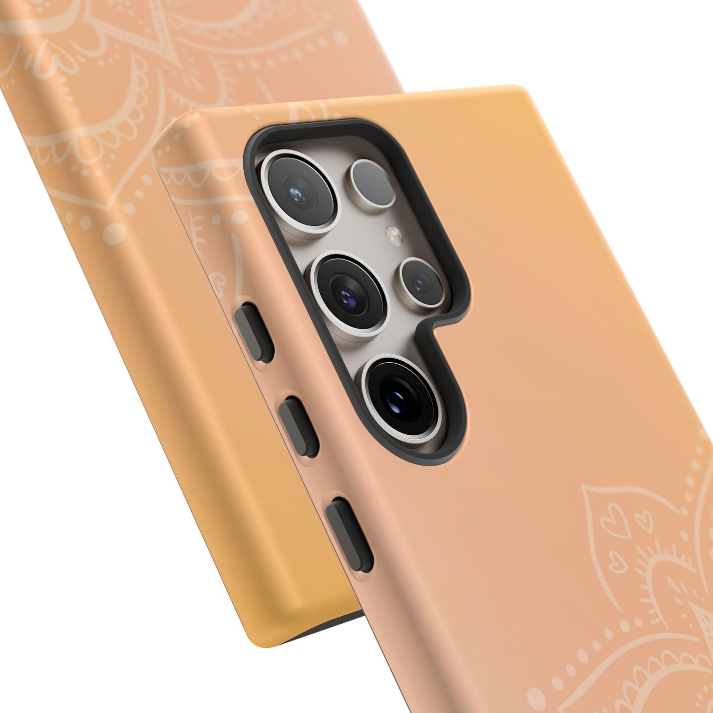 Mandala Peach Tough Cases
