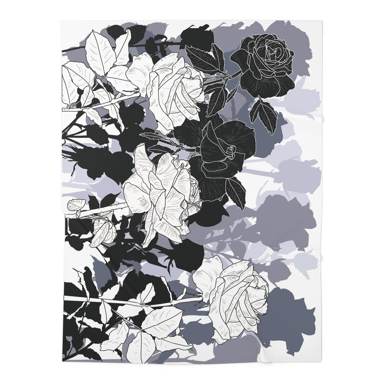 Baby Swaddling Blanket (Roses for Mommy Design)