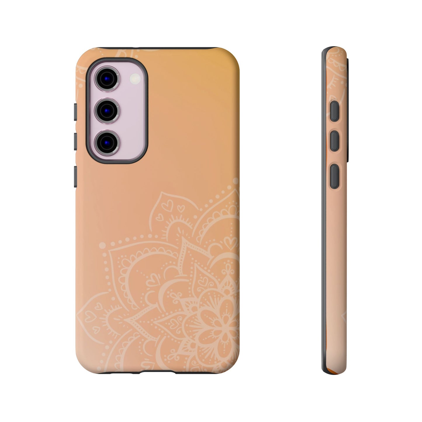 Mandala Peach Tough Cases
