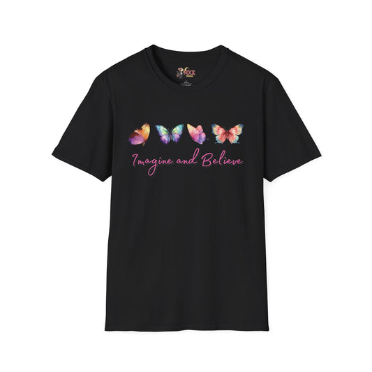 Imagine and Believe Unisex Softstyle T-Shirt