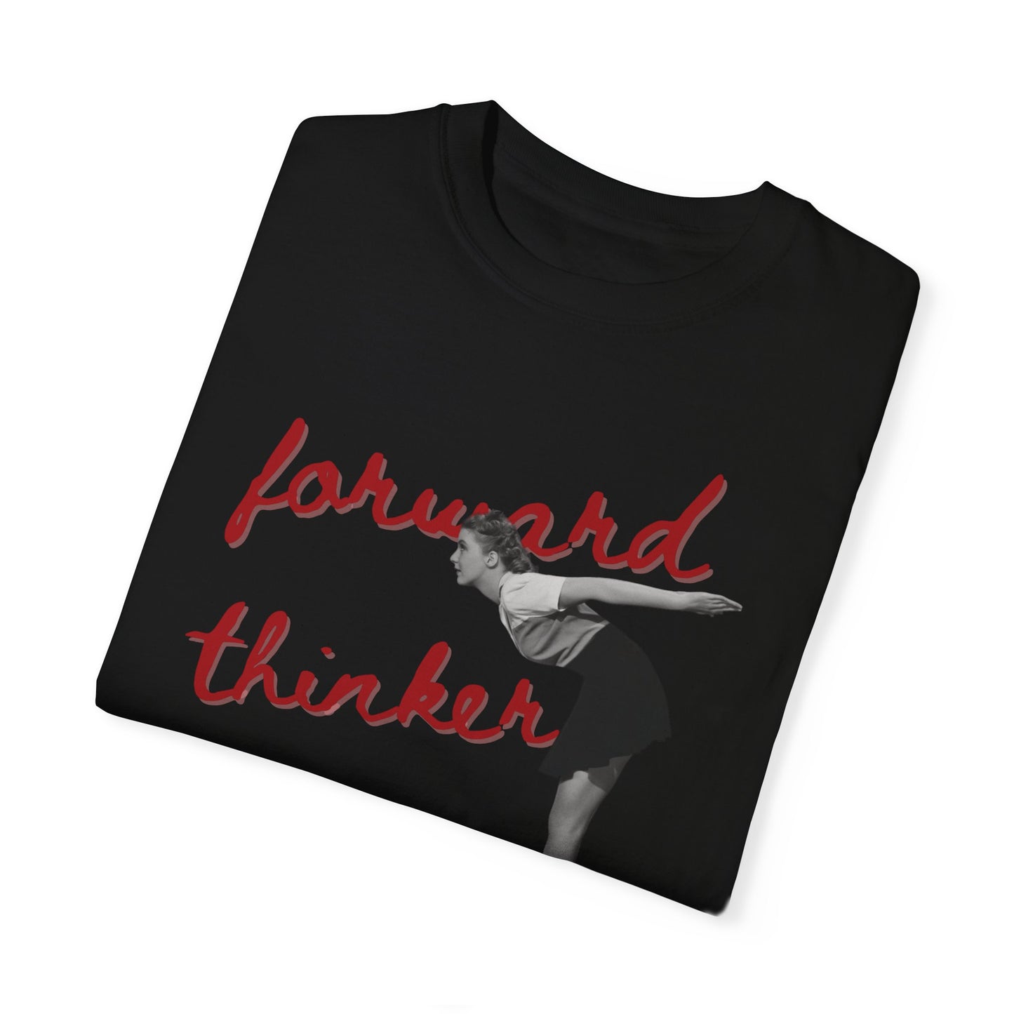 Forward Thinker Unisex Garment-Dyed T-shirt Red
