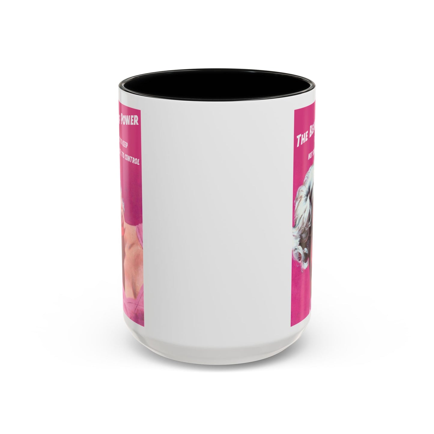 Vintage Accent Coffee Mug, "The Beauty of Power" (15oz)