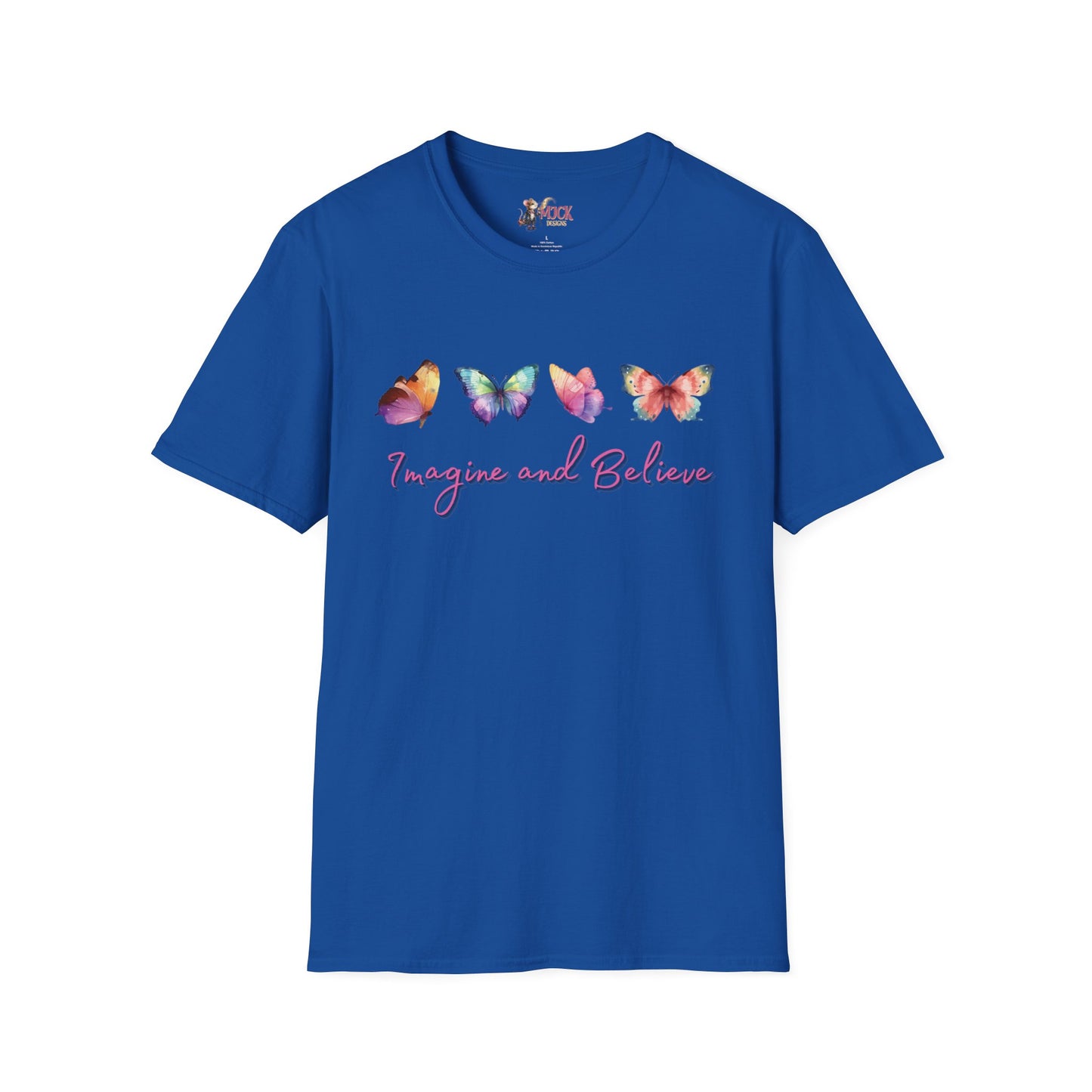 Imagine and Believe Unisex Softstyle T-Shirt