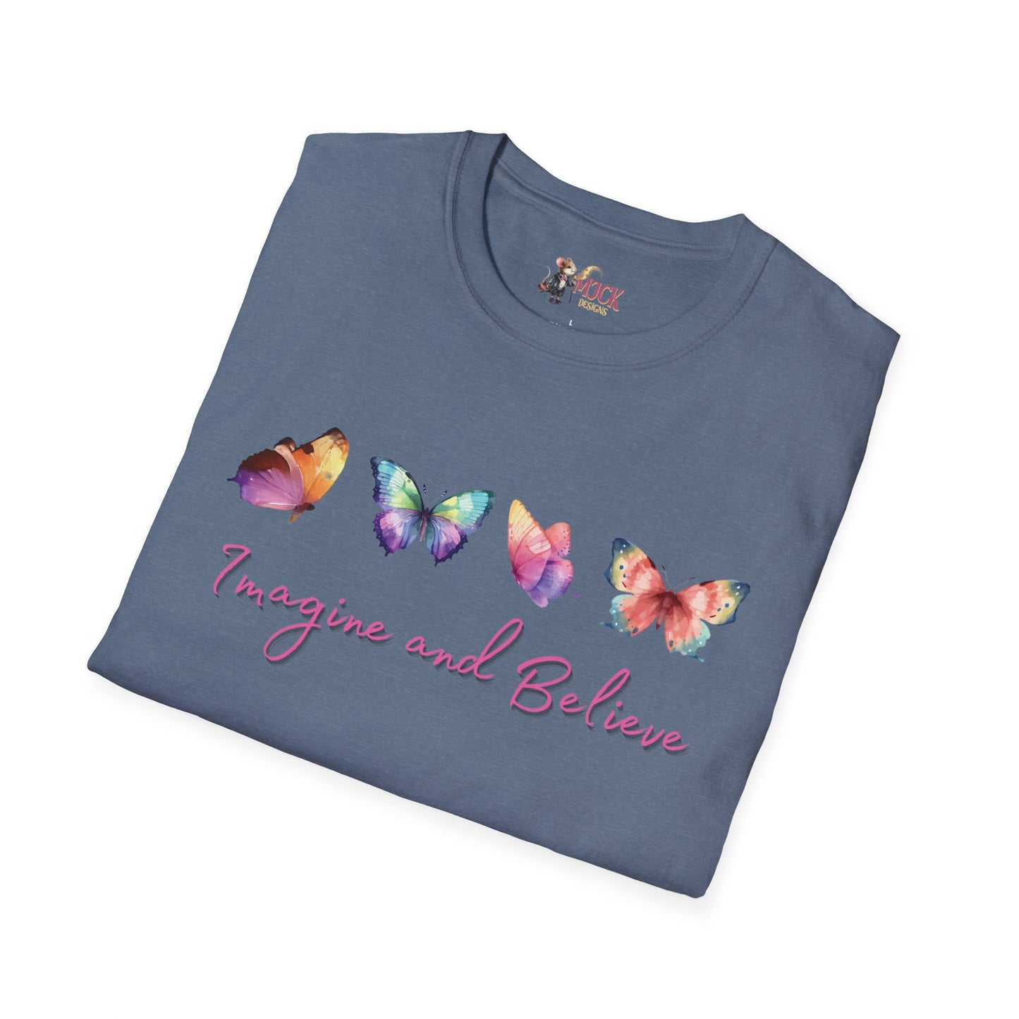 Imagine and Believe Unisex Softstyle T-Shirt