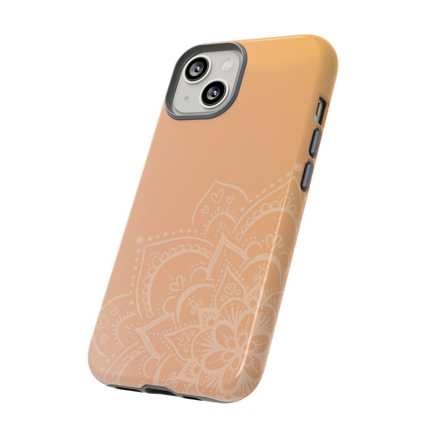 Mandala Peach Tough Cases