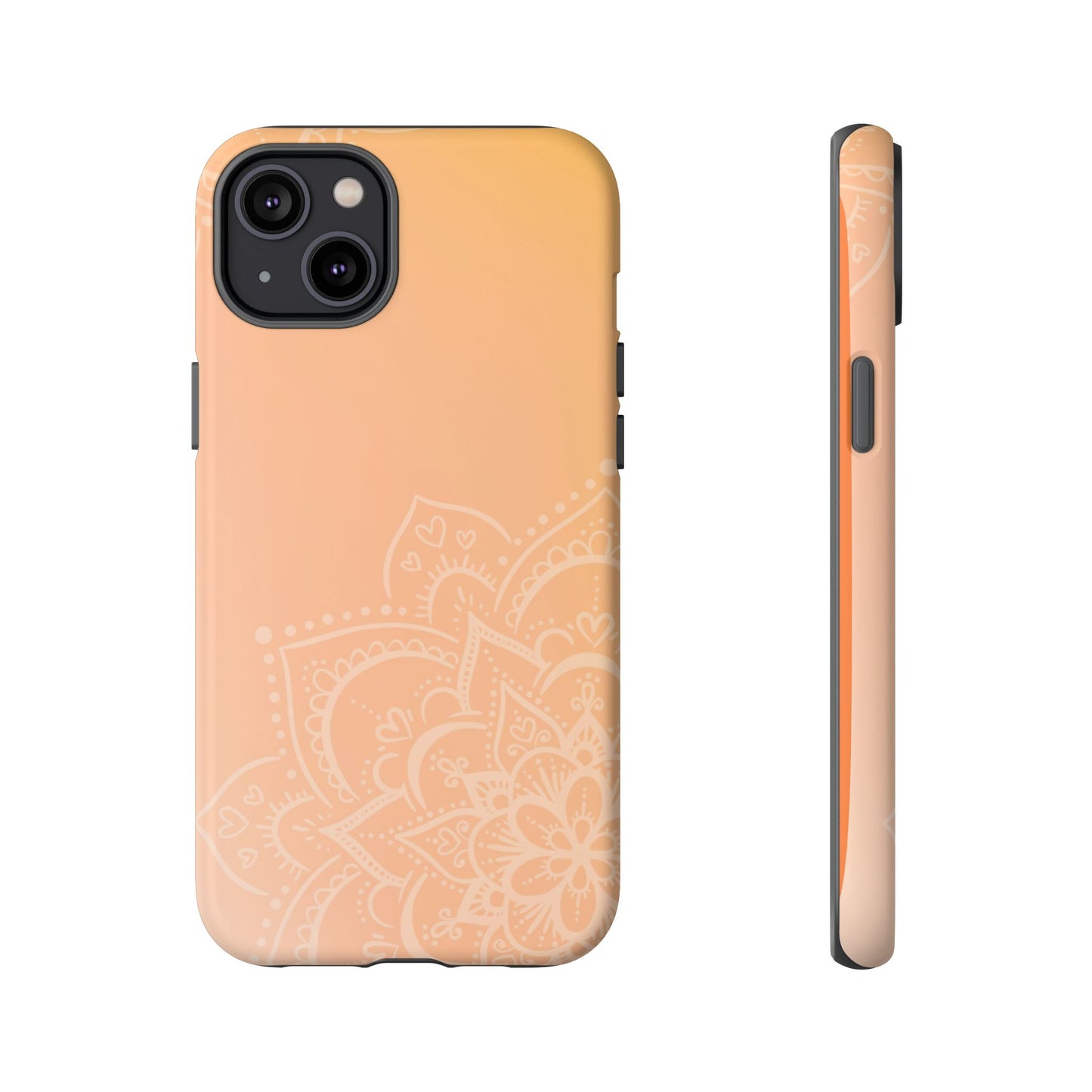 Mandala Peach Tough Cases