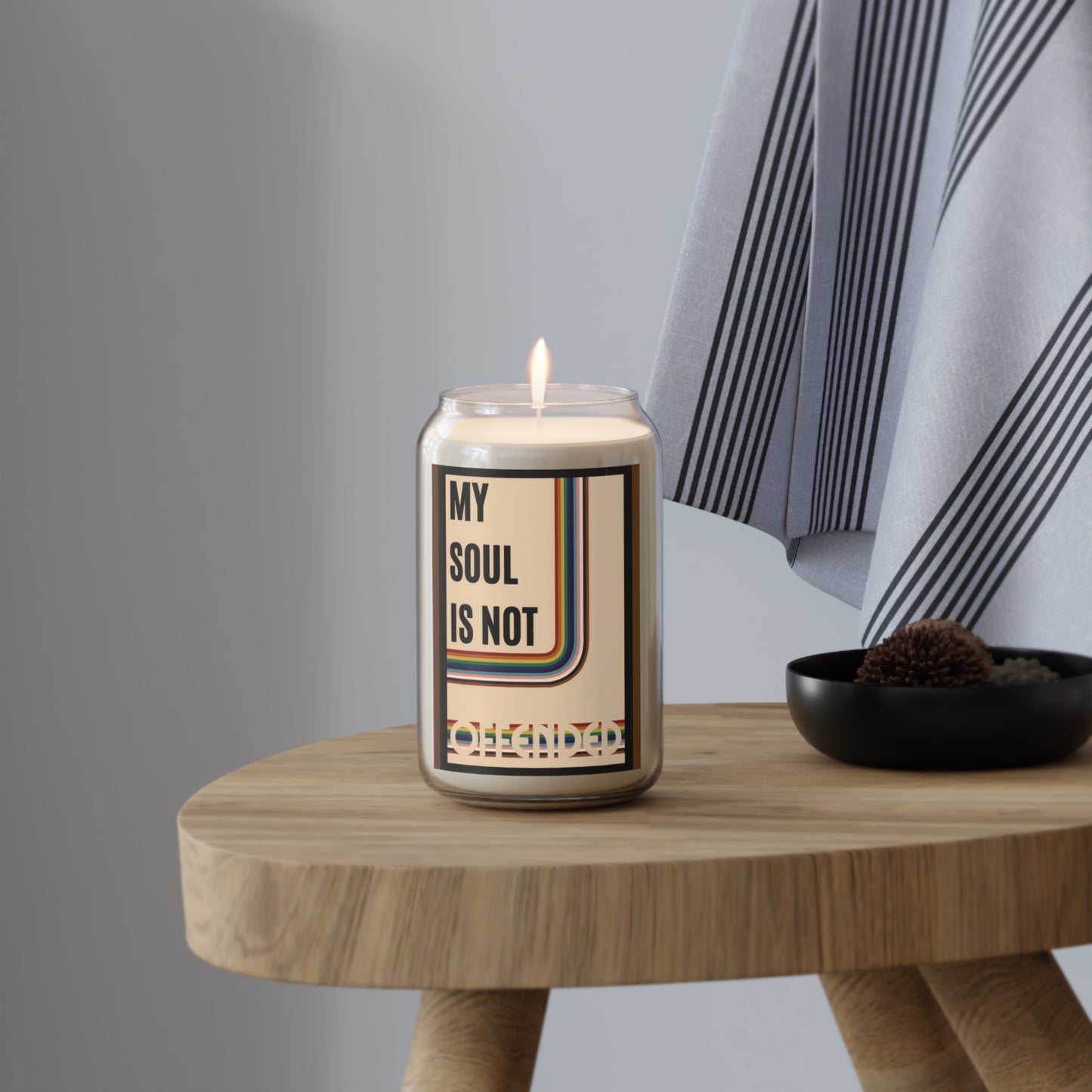 My Soul Is Not Offended Scented Candle, 13.75oz