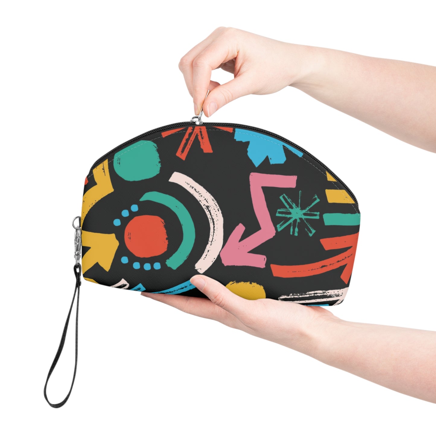 Rad 1980's Vibe Makeup Bag