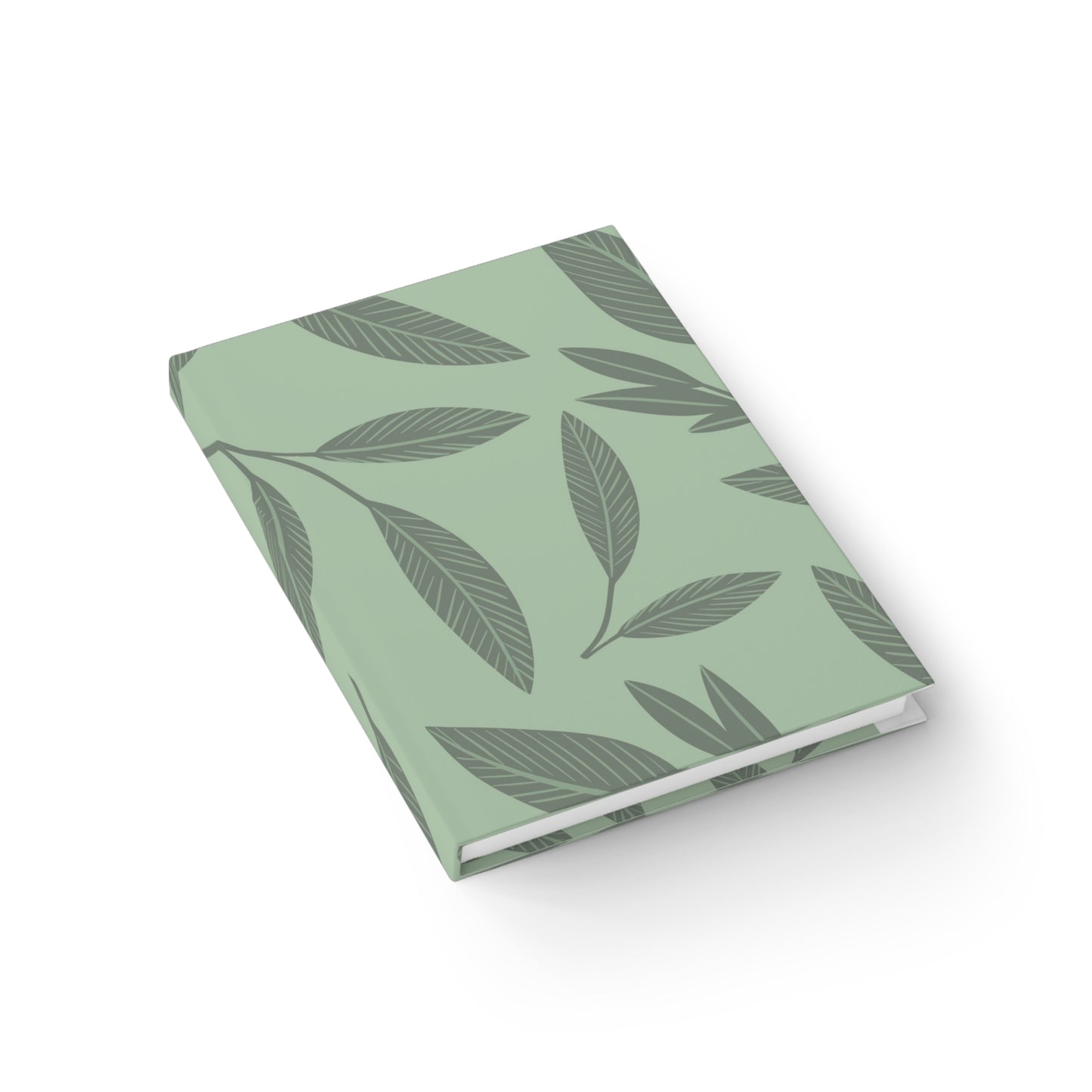 Sage Leaves Journal - Ruled Line