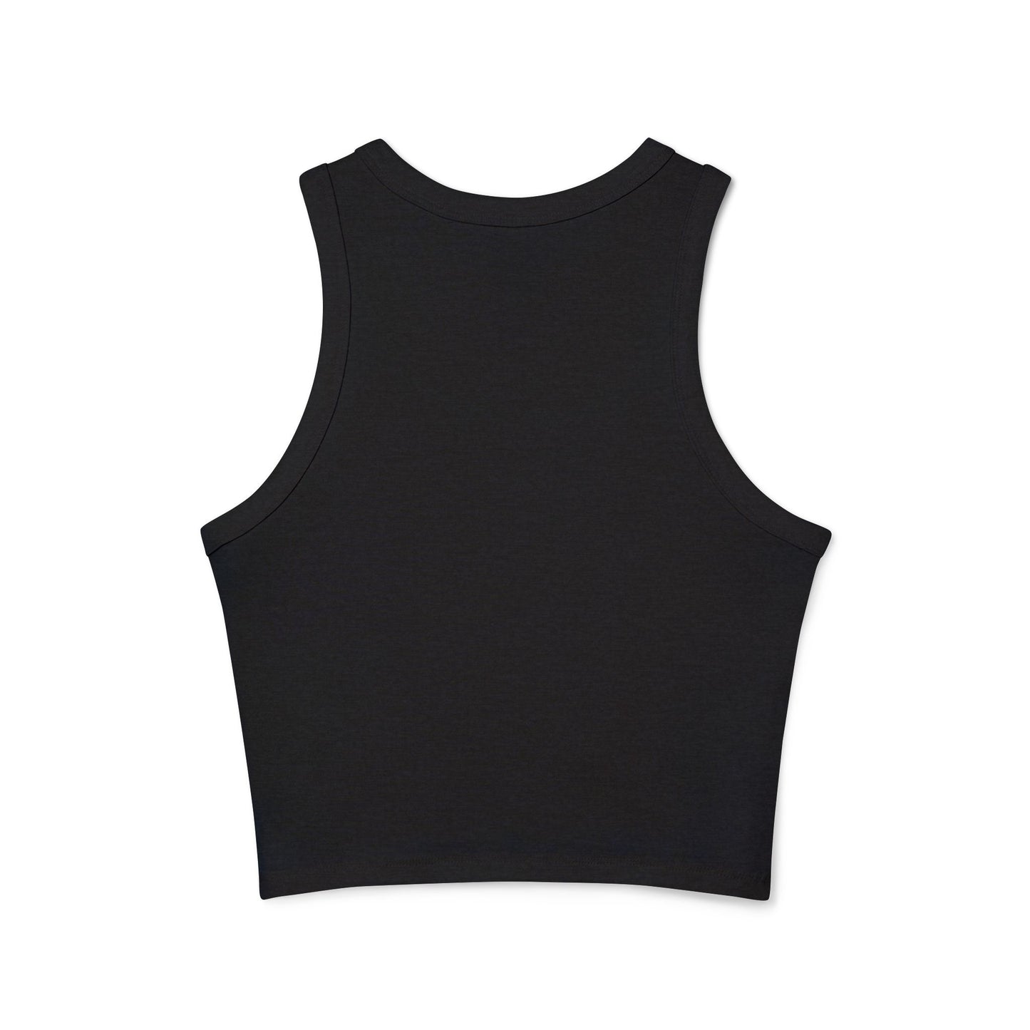 Crop Racer Tank Top xoxo Hugs and Kisses Design
