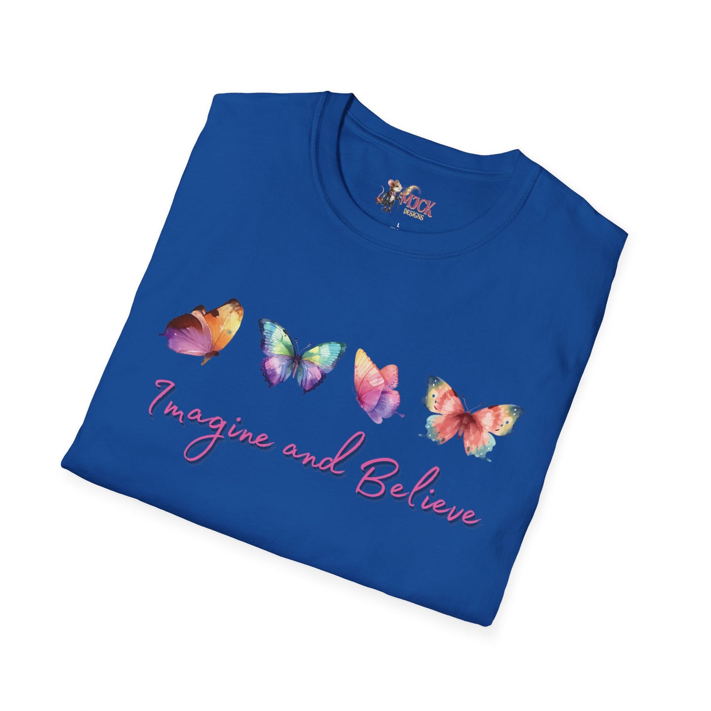 Imagine and Believe Unisex Softstyle T-Shirt