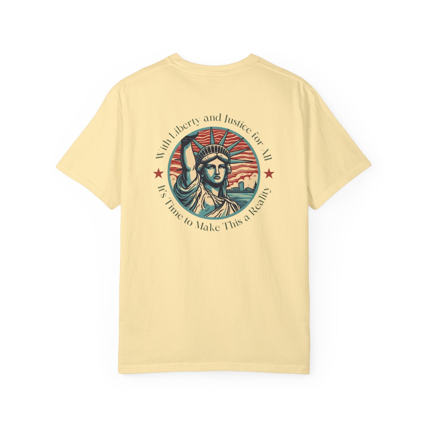Liberty and Justice for All Social Justice Cotton T-shirt