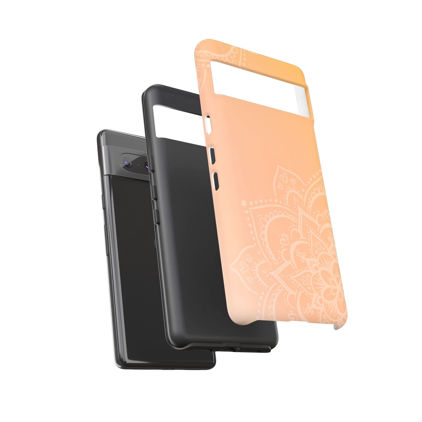 Mandala Peach Tough Cases