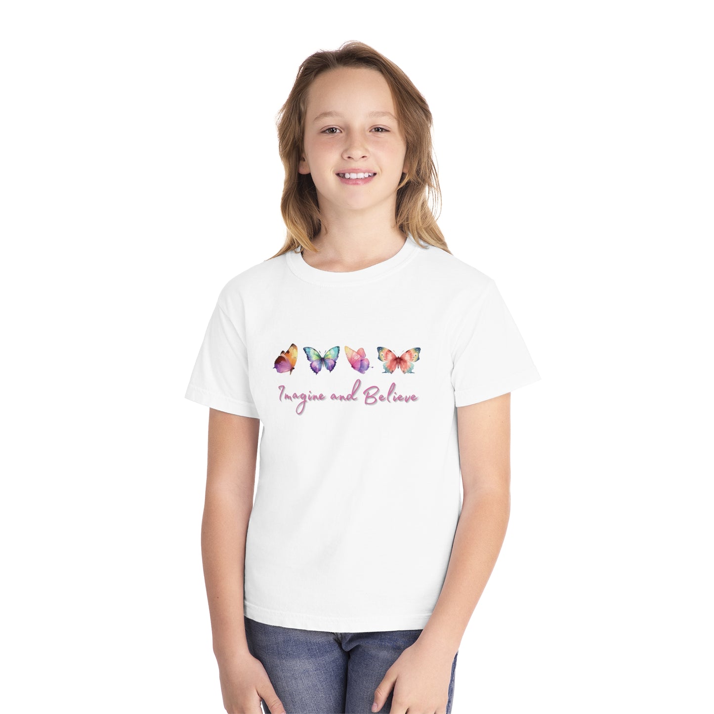 Imagine and Believe Youth Midweight Tee