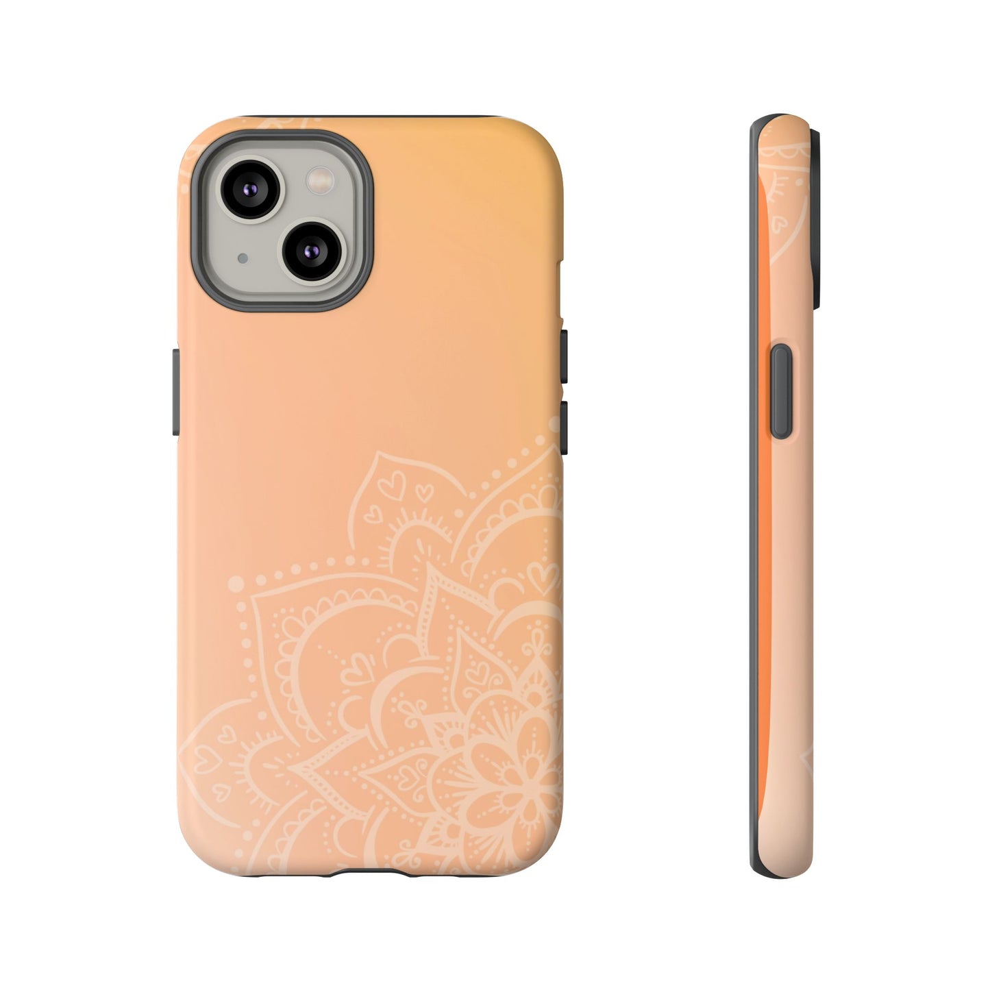 Mandala Peach Tough Cases