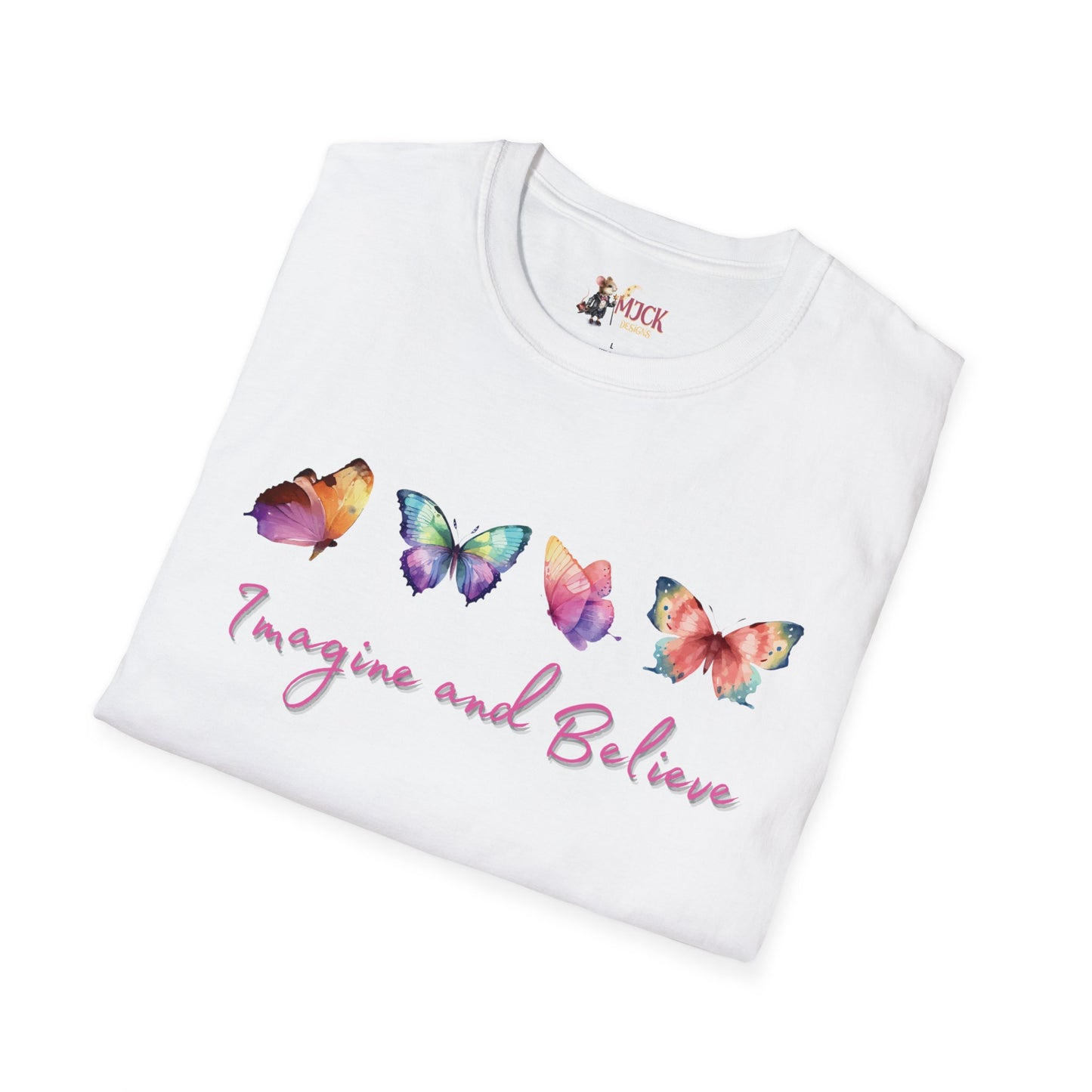 Imagine and Believe Unisex Softstyle T-Shirt