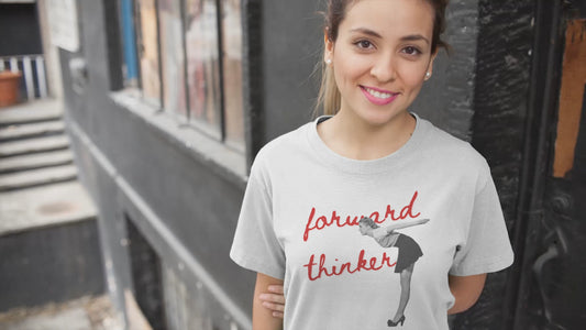 Forward Thinker Unisex Garment-Dyed T-shirt Red