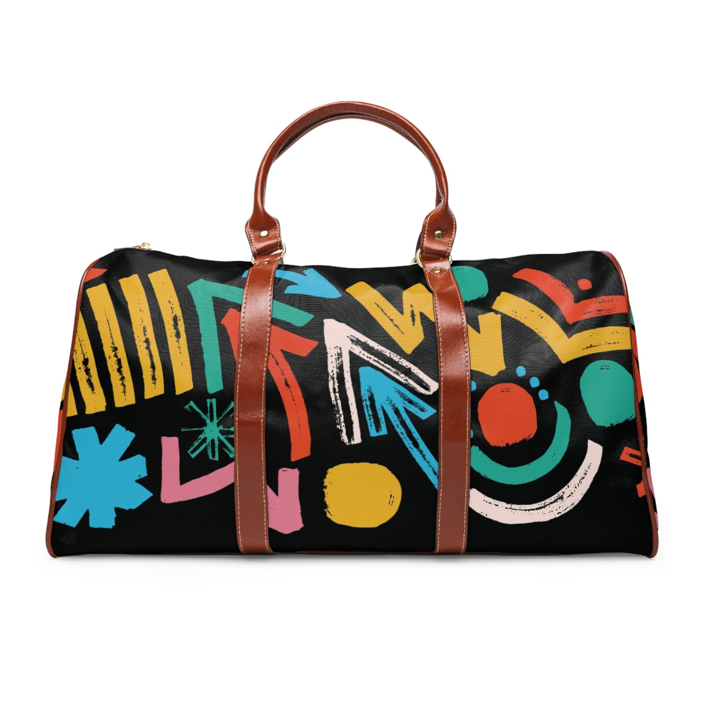 Rad 1980's Vibe Waterproof Travel Bag