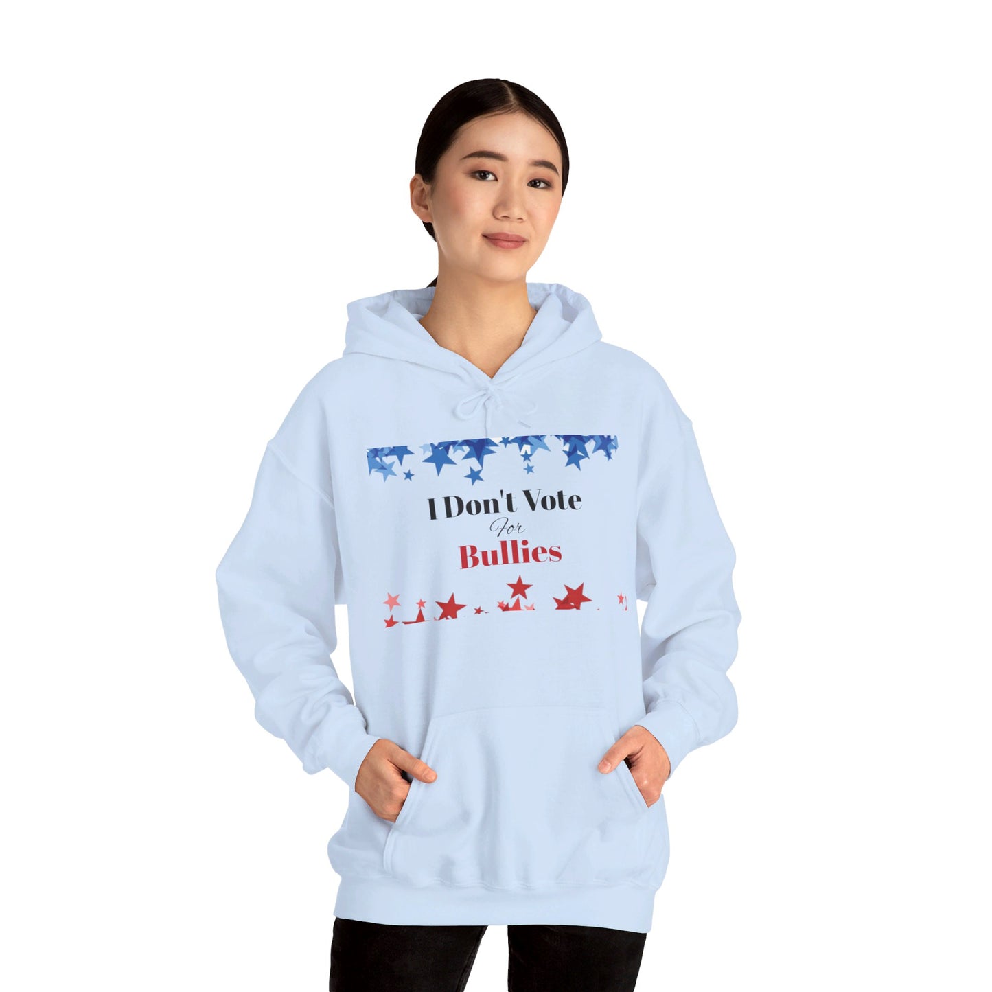 I Don't Vote For Bullies Unisex Heavy Blend™ Hooded Sweatshirt