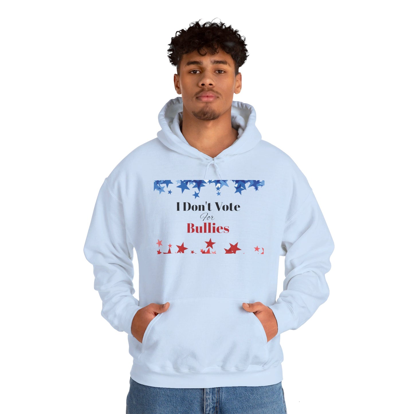 I Don't Vote For Bullies Unisex Heavy Blend™ Hooded Sweatshirt