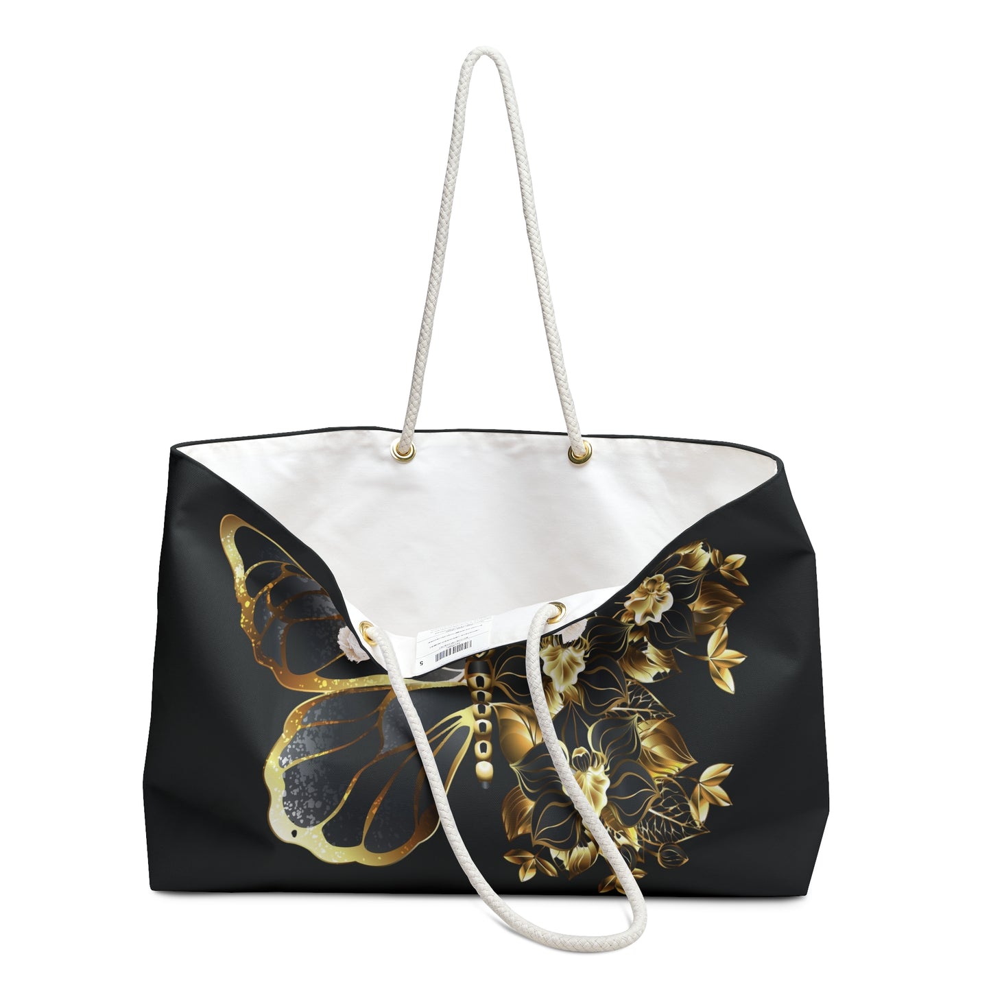 Butterfly Weekender Bag Black