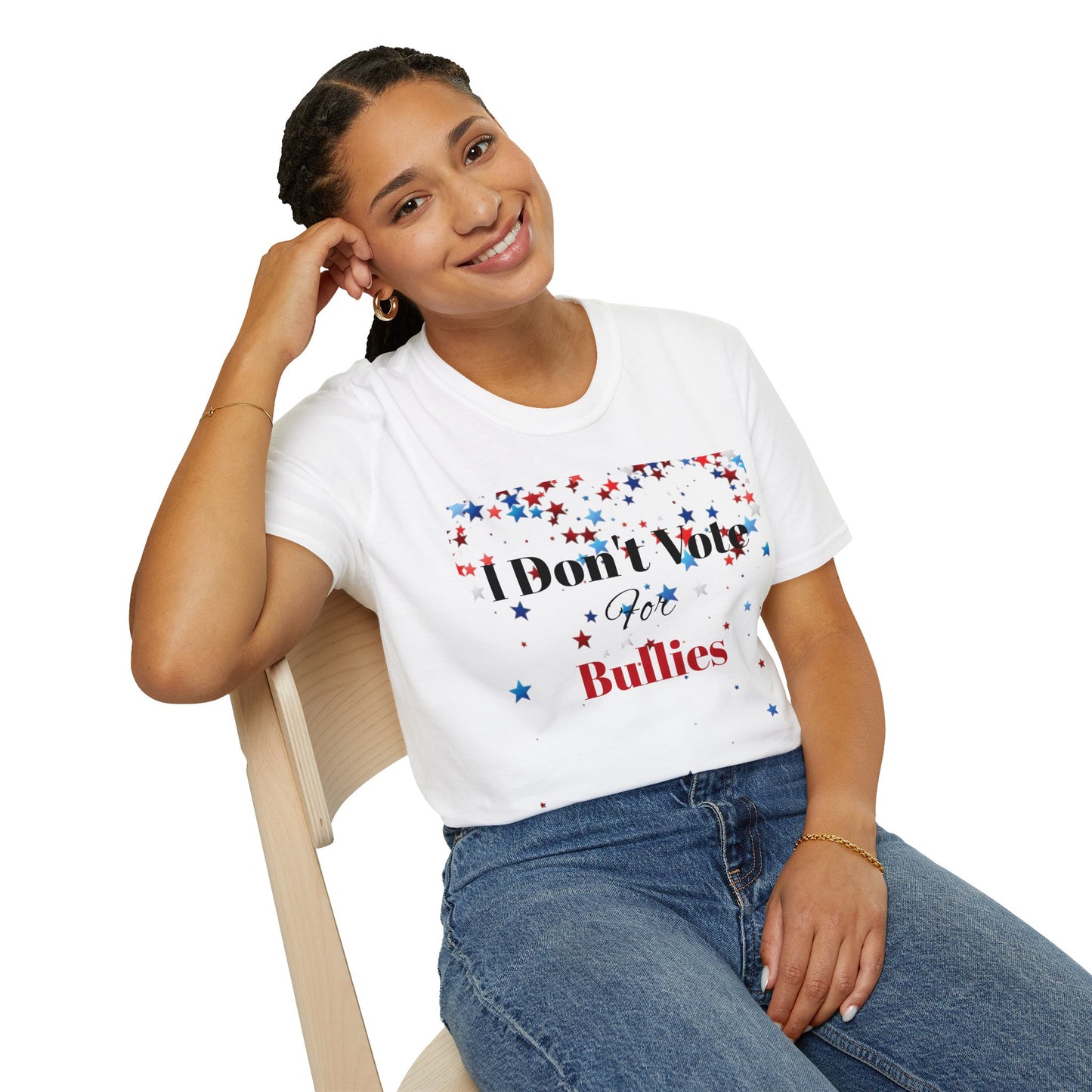 I Don't Vote For Bullies Unisex Softstyle T-Shirt